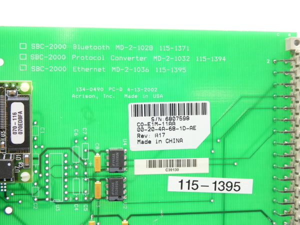 ACRISON 115-1395 SBC-2000 (AS IS) NSNP