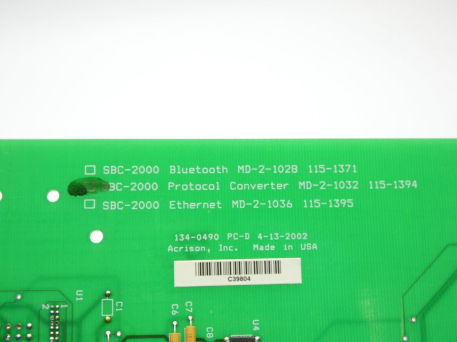 ACRISON 115-1394 SBC-2000 NSNP