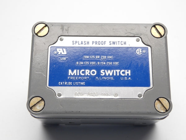 MICRO SWITCH OPD-AR20 250V 10A (GREY) (AS IS) UNMP