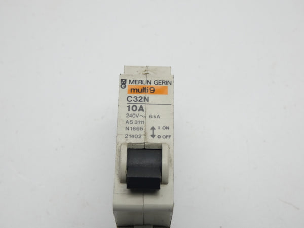 MERLIN GERIN 21402 C32N10A 240V 10A UNMP