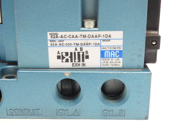 MAC 82A-AC-CAA-TM-DAAP-1DA 110/120V 150PSI NSNP