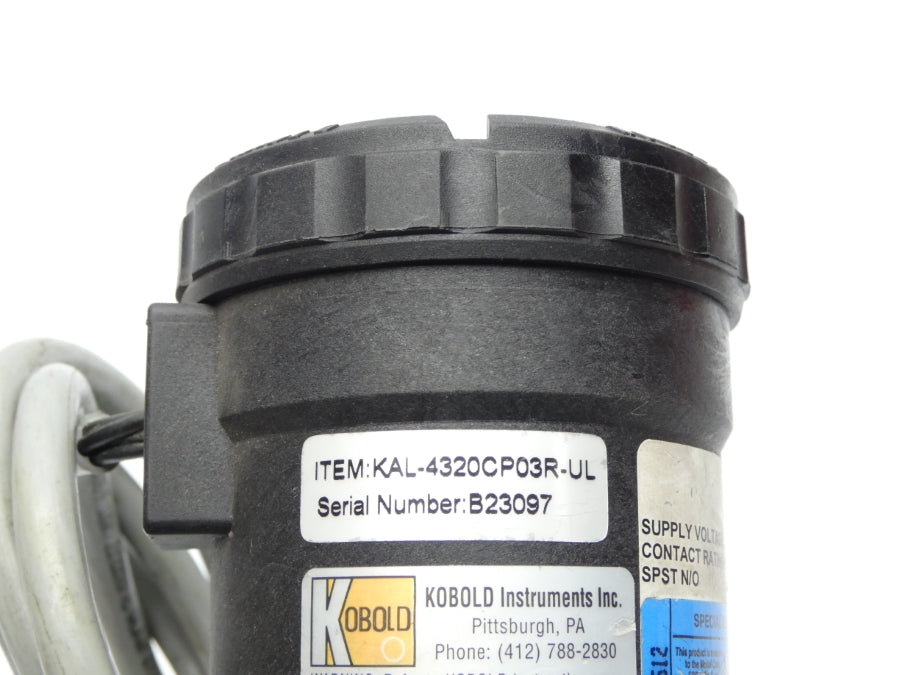 KOBOLD KAL-4320CP03R-UL 110VAC 5A UNMP