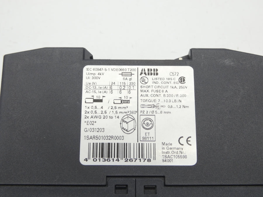 ABB 1SAR501032R0003 24VDC 6A NSMP