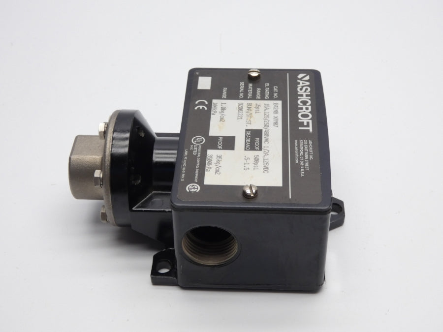 ASHCROFT B424B XFM07 480VAC 15A 15PSI NSNP