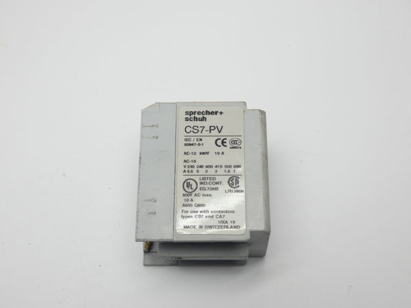 SPRECHER+SCHUH CS7-PV-02 690V 10A UNMP