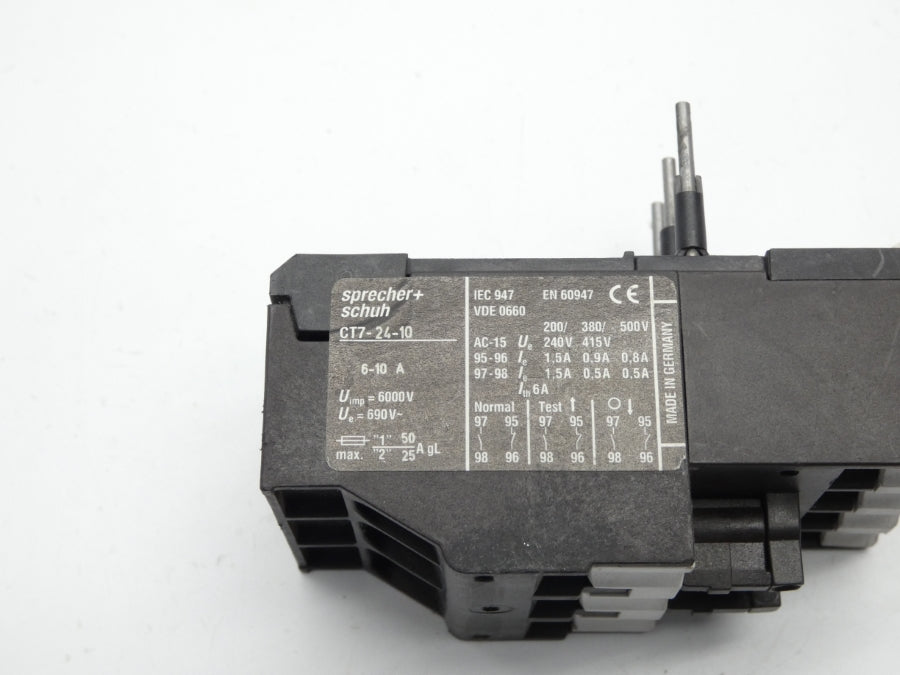 SPRECHER+SCHUH CT7-24-10 690V 6-10A UNMP