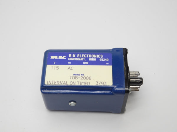 R-K ELECTRONICS TDB-2008 115VAC NSMP