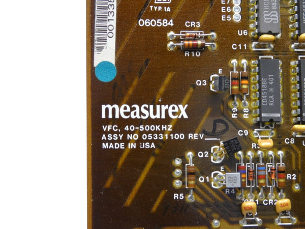 MEASUREX 05331100 REV. D UNMP