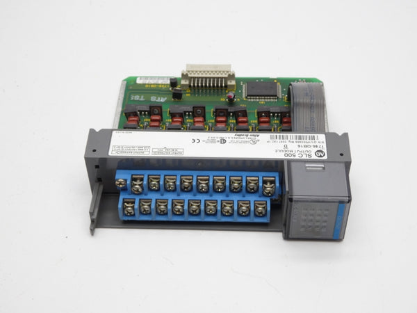 ALLEN BRADLEY 1746-OB16 SER. D 10-50VDC 0.5A (NO DOOR) UNMP