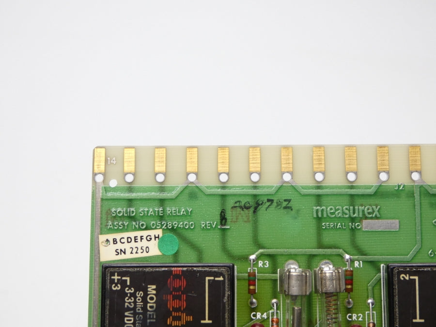 MEASUREX 05289400 REV. B UNMP