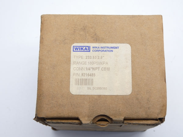 WIKA 9216485 160PSI NSMP