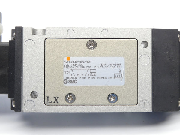 SMC NVFS3230-5DZ-03T 24VDC 15-150PSI NSNP