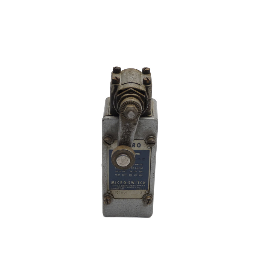 MICRO SWITCH 101ML1 600VAC 10A (GRAY) UNMP