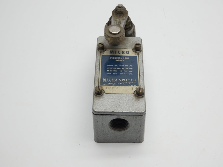 MICRO SWITCH 101ML1 600VAC 10A (GRAY) UNMP