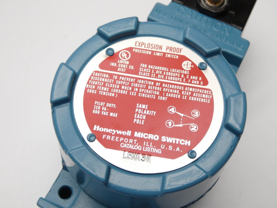 MICRO SWITCH LSXA3K-1A 600VAC NSMP
