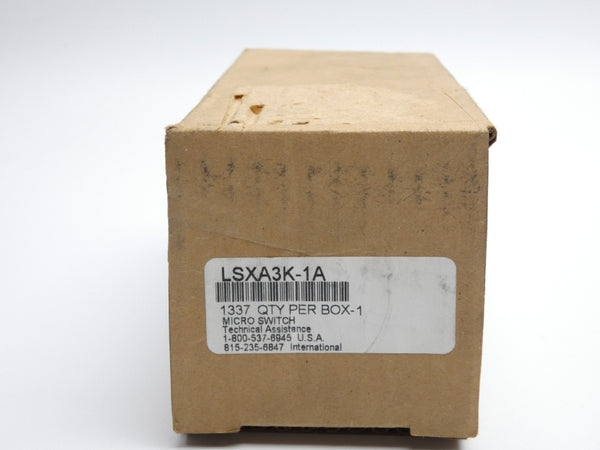 MICRO SWITCH LSXA3K-1A 600VAC NSMP