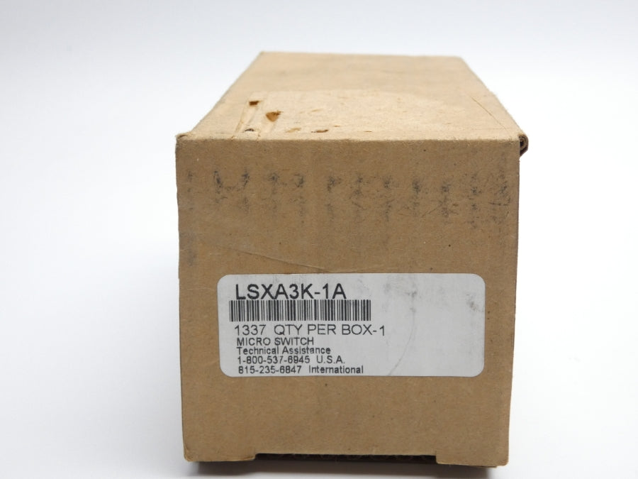 MICRO SWITCH LSXA3K-1A 600VAC NSMP