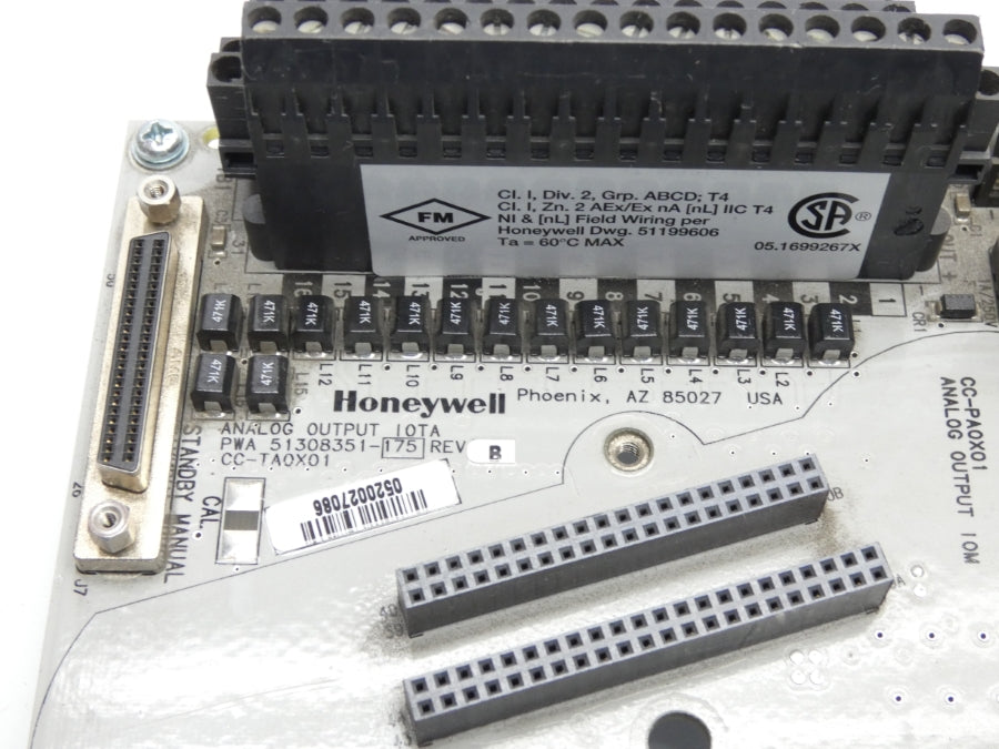 HONEYWELL 51308351-175 CC-TA0X01 REV. B UNMP