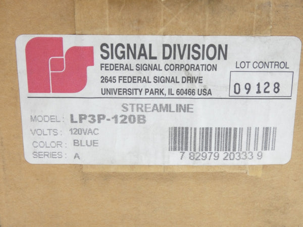 INDUSTRIAL SPARE PART LP3P-120B SER. A 120VAC NSMP