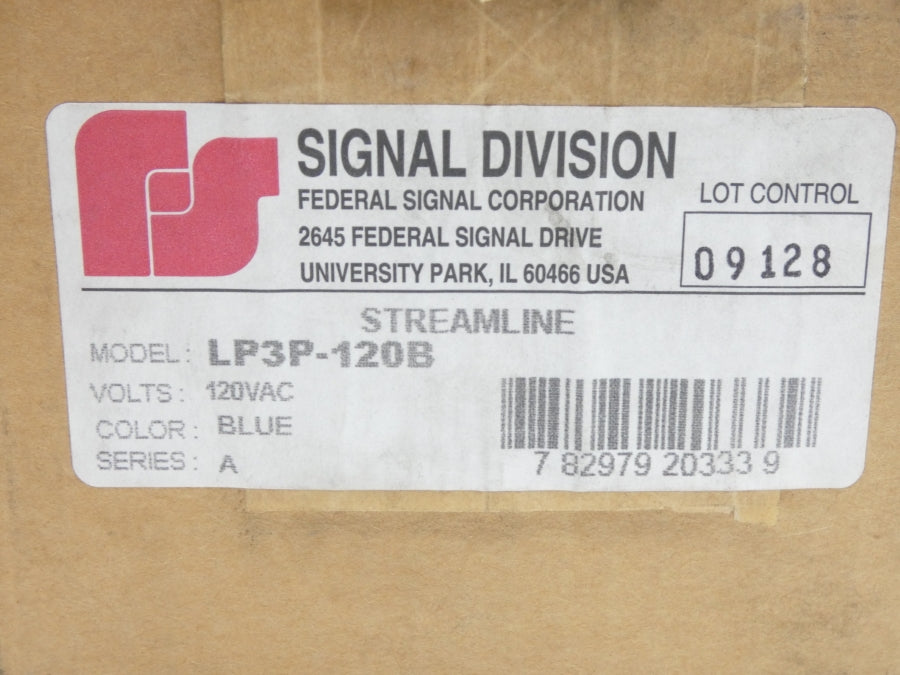 INDUSTRIAL SPARE PART LP3P-120B SER. A 120VAC NSMP