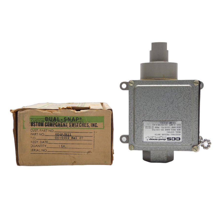 CCS 604PJR11 480VAC 15A 200-1100PSI NSMP