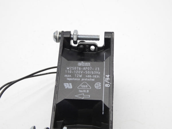 EBM W2S076-AF07-03 110/120V NSNP
