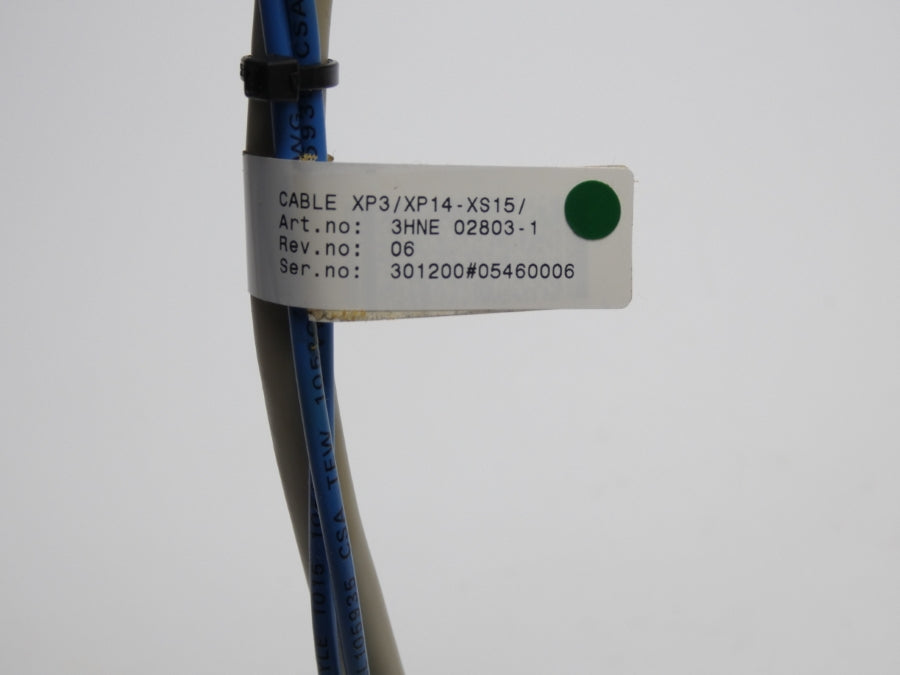 CONNECTOR CABLE 3HNE02803-1 XP3/XP14-XS15/ NSNP