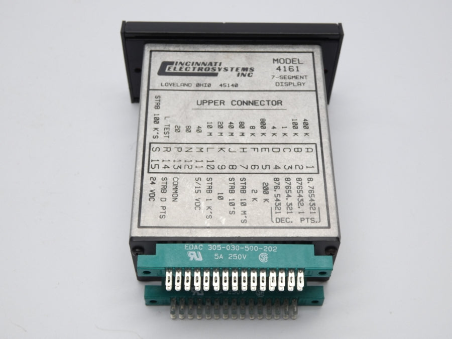 CINCINNATI ELECTROSYSTEMS 4161-6-24 REV. D 24VDC NSNP
