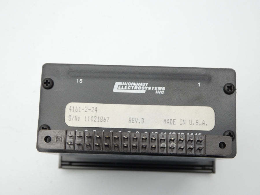 CINCINNATI ELECTROSYSTEMS 4161-2-24 REV. D 24VDC NSNP