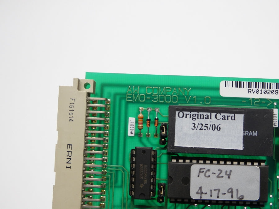 AW COMPANY EMO-3000 VER. 1.0 UNMP