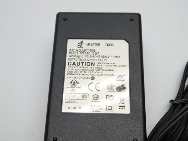 ADAPTER TECH. STD-1225P 100-240V 2.5A NSNP