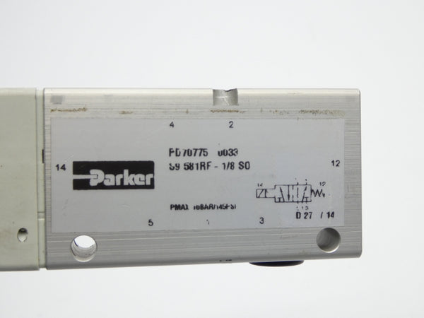 PARKER PD70775 24VDC 145PSI (AS IS) NSNP