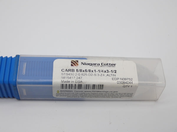 NIAGARA CUTTER STS430.2-0.625-D2-S.3-Z4 NSMP