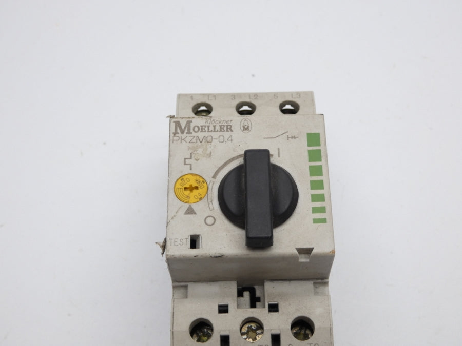 KLOCKNER MOELLER PKZM0-0.4 600VAC 0.25-0.4A UNMP