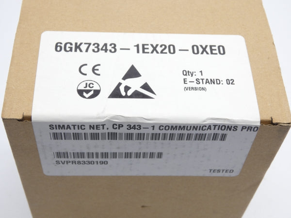 SIMATIC NET 6GK7343-1EX20-0XE0 VER. 02 NSFS
