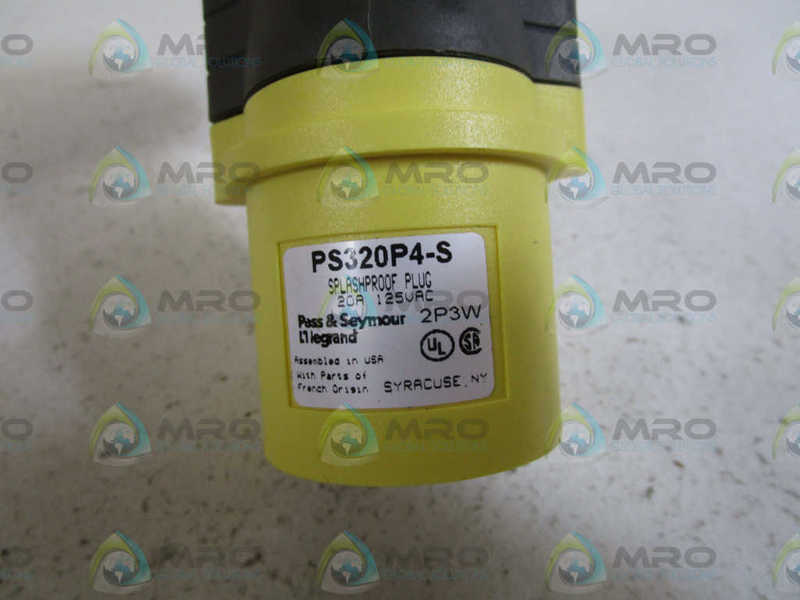 PASS & SEYMOUR PIN & SLEEVE PS320P4-S NSNP