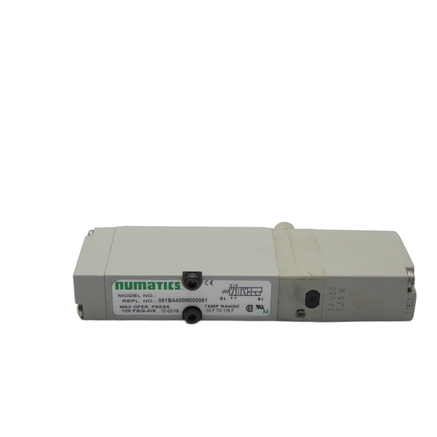 NUMATICS 051BA400M000061 24VDC 120PSI NSNP