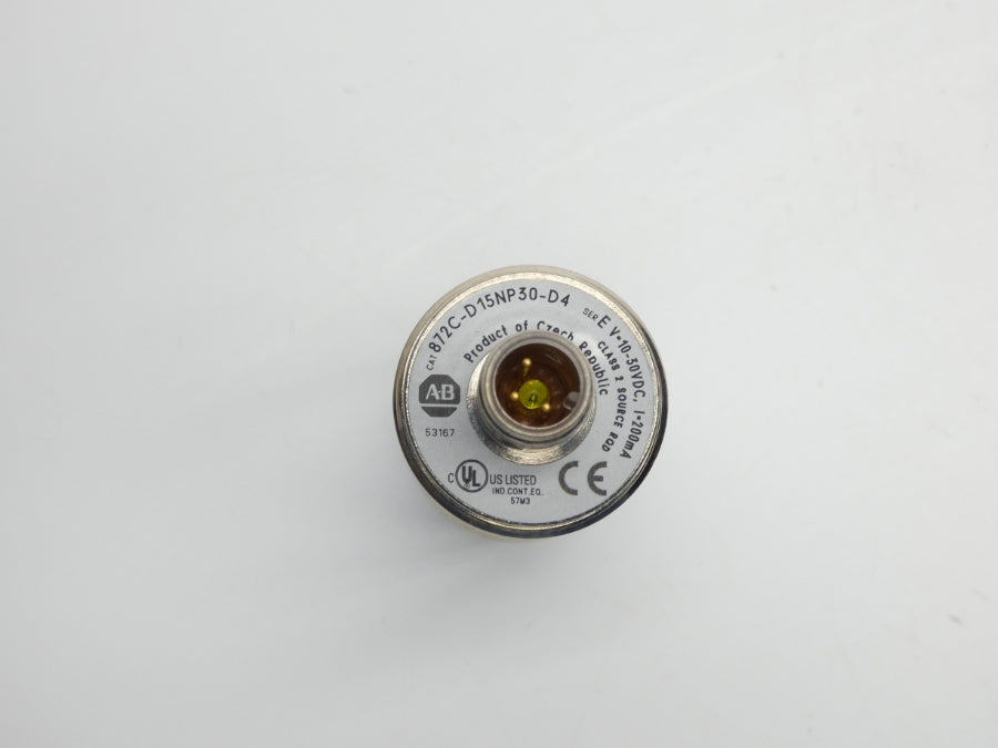 ALLEN BRADLEY 872C-D15NP30-D4 SER. E 10-30VDC NSMP