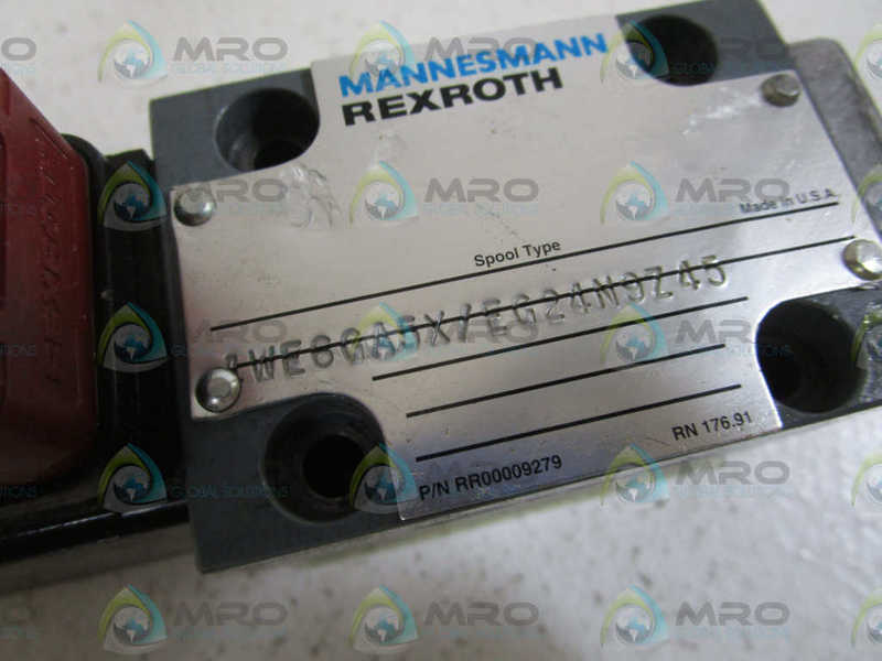 REXROTH VALVE 4WE6GA5X/EG24N9Z45 NSNP