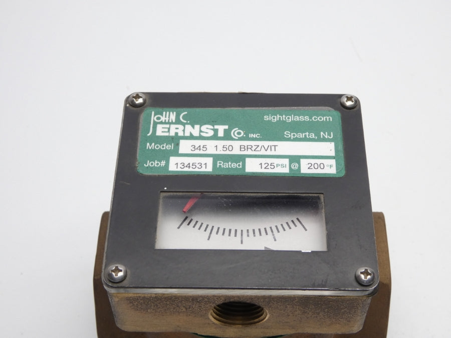 JOHN C. ERNST CO INC. 3451.50BRZ/VIT 125PSI NSNP