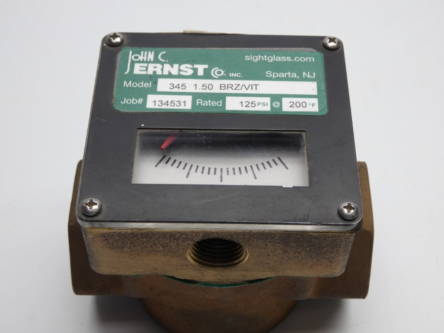 JOHN C. ERNST CO INC. 3451.50BRZ/VIT 125PSI NSNP