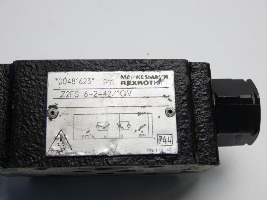 REXROTH Z2FS6-2-42/1QV (AS IS) UNMP