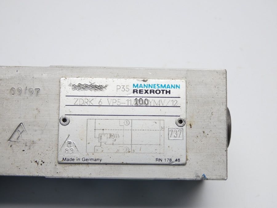 REXROTH ZDRK6VP5-11/100YMV/12 UNMP