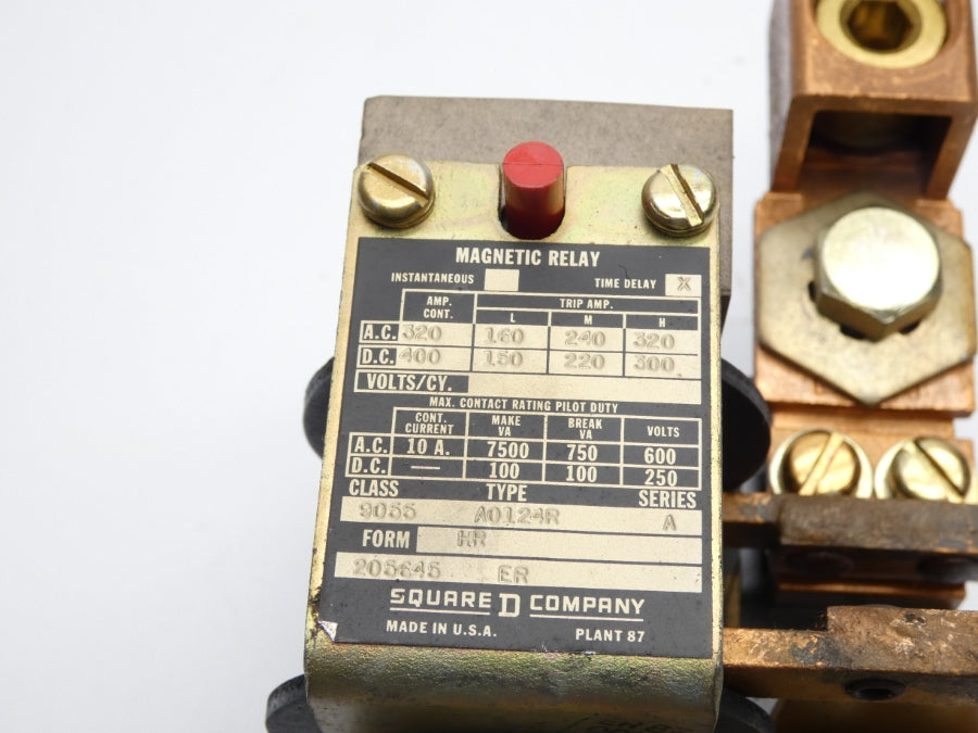 SQUARE D 9055A0124R SER. A 600V 10A NSNP