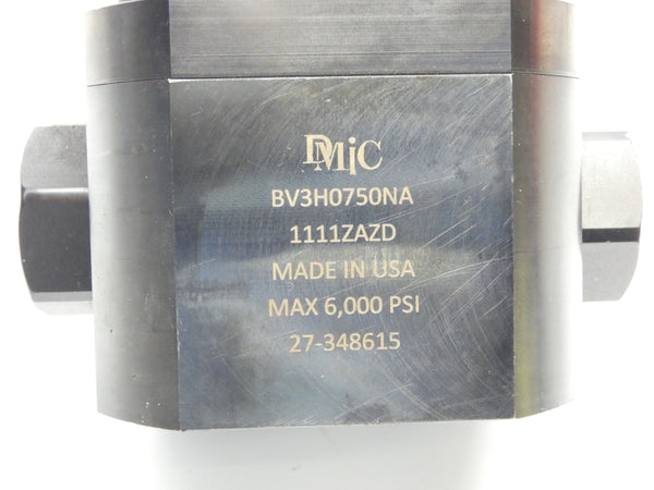 DMIC BV3H0750NA 1111ZAZD 6000PSI NSNP