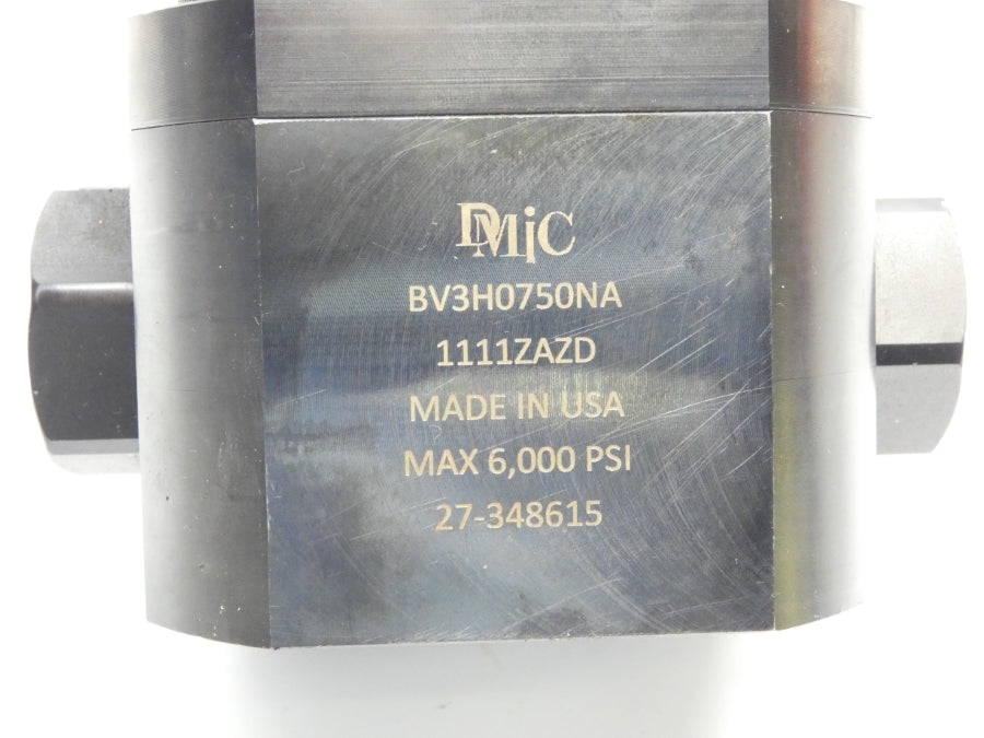 DMIC BV3H0750NA 1111ZAZD 6000PSI NSNP