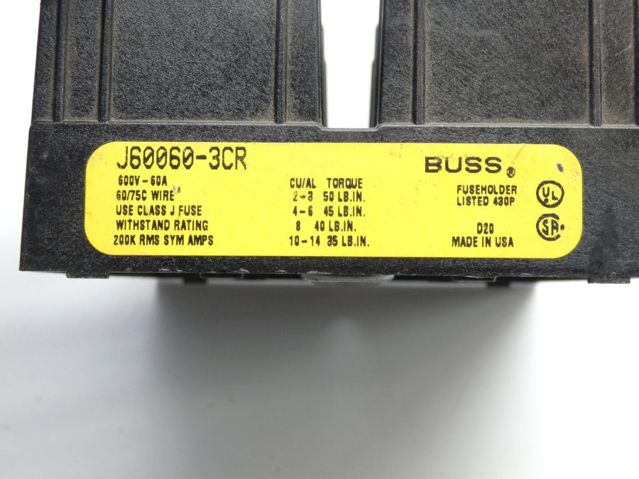 BUSS J60060-3CR 600V 60A NSNP