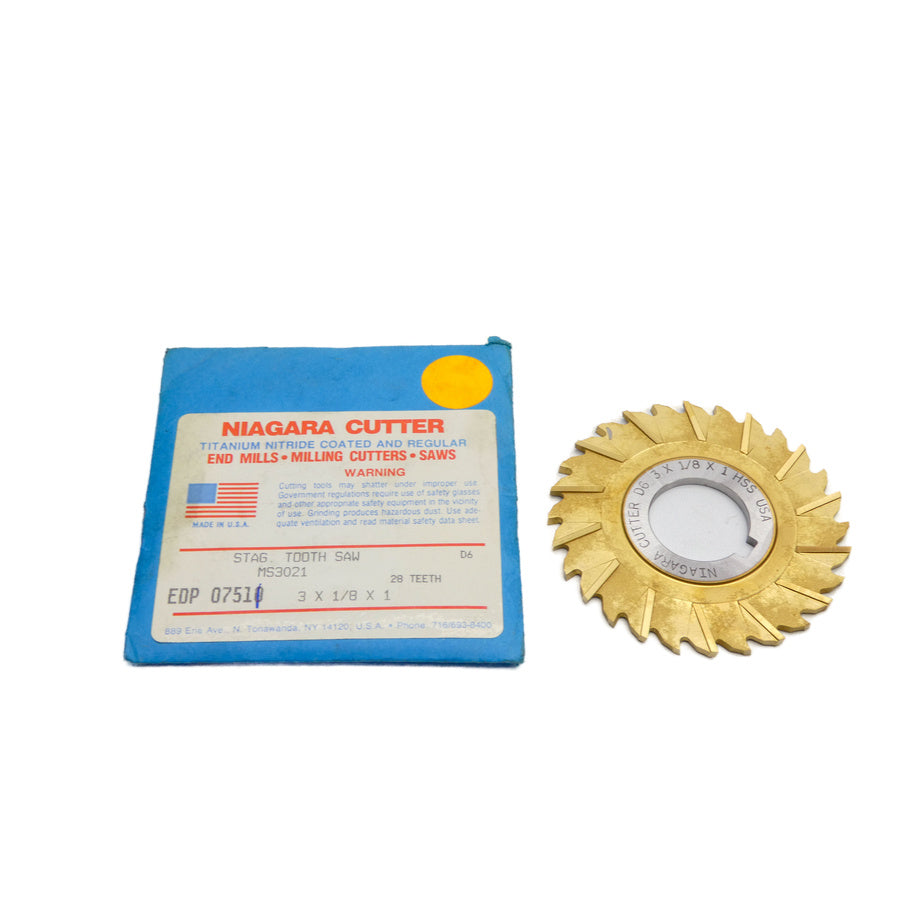 NIAGARA CUTTER EDP07510 3x1/8x1 NSMP