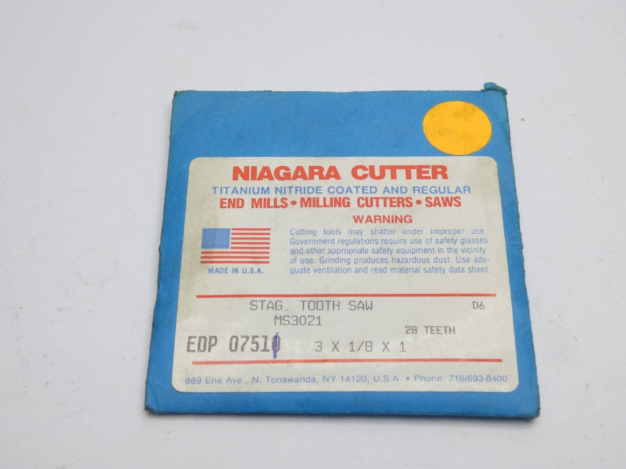 NIAGARA CUTTER EDP07510 3x1/8x1 NSMP