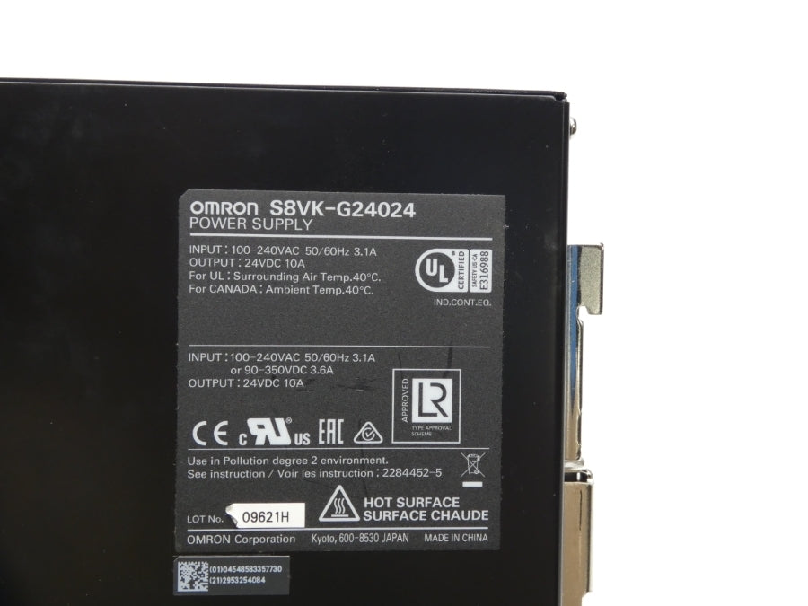 OMRON S8VK-G24024 24VDC 10A UNMP